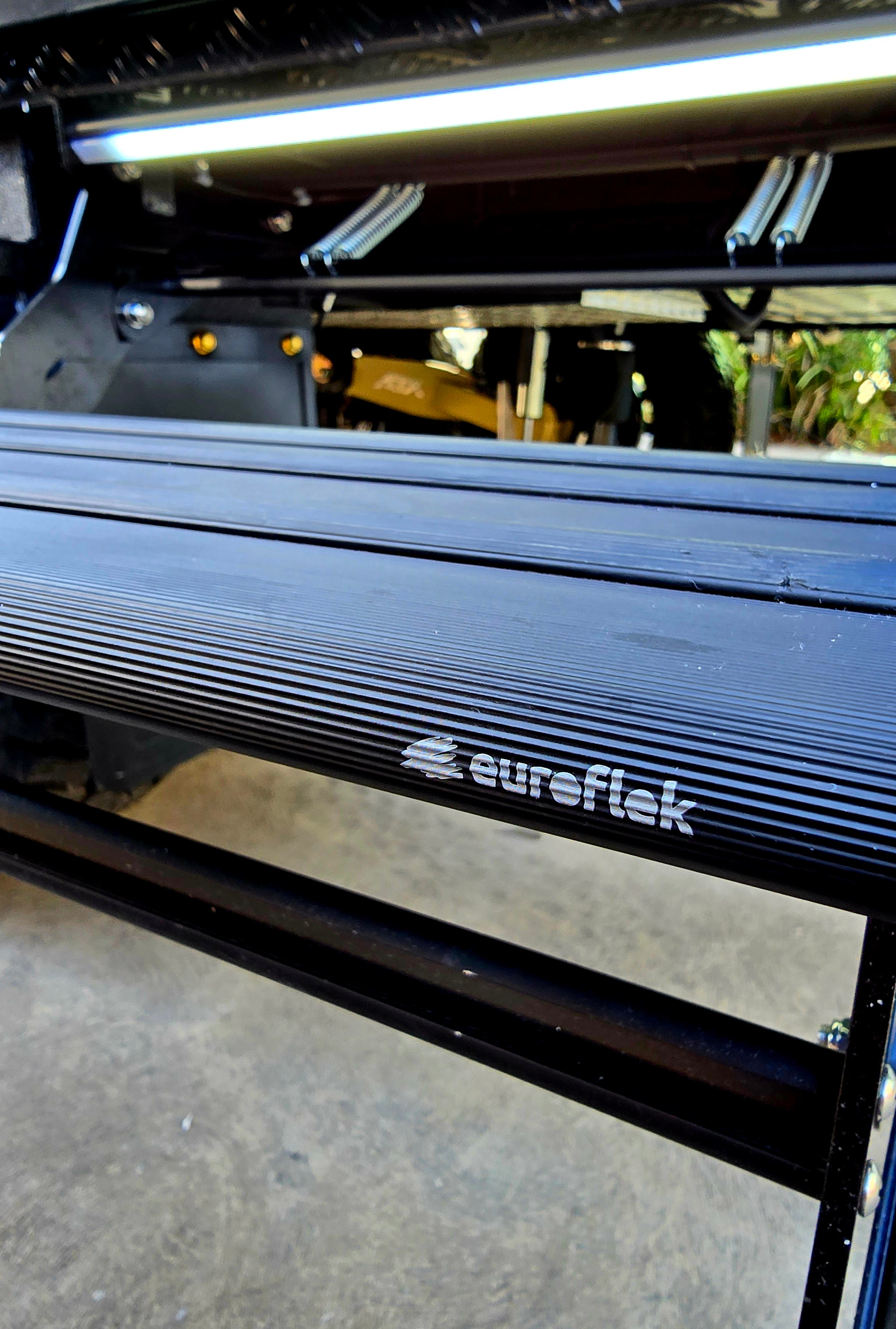 Euroflek Premium Caravan Double Step with LED Light